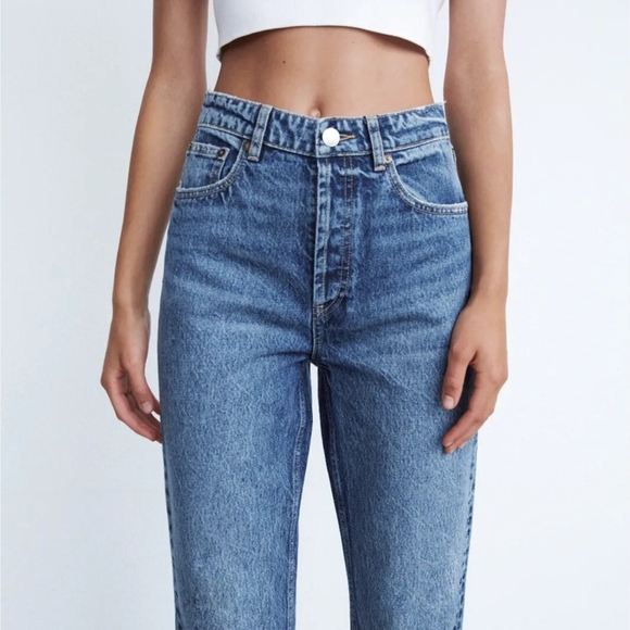Zara Denim - Zara High Rise Women Jeans - Blue